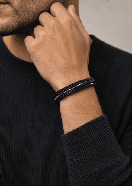 Läderarmband Vanguard Touch