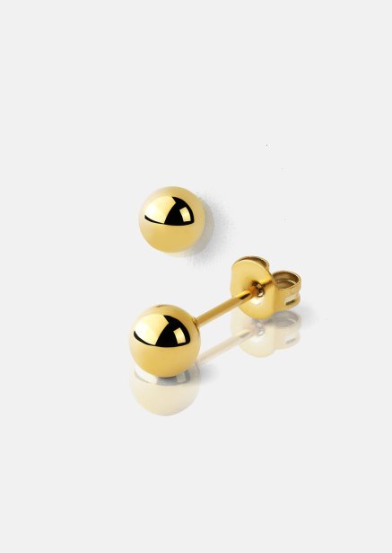 Timeless Orb Earrings - 18k Guldpläterade