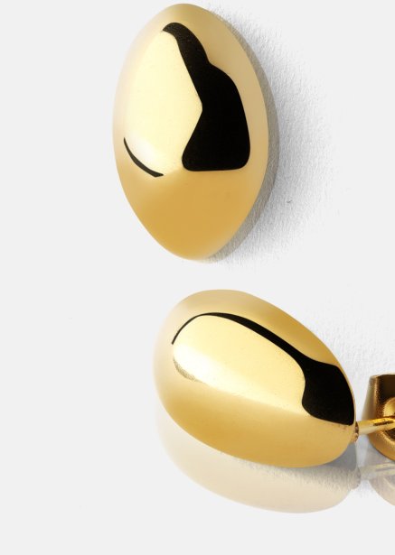 Örhänge Chic Hoops - 18k Guldpläterat