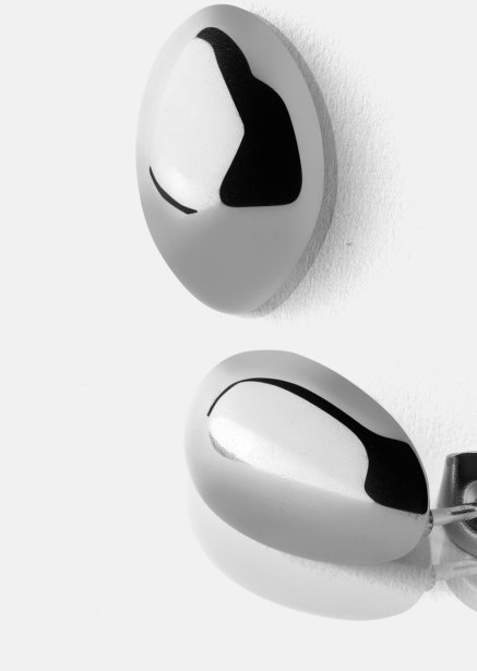 Örhänge Chic Hoops - Silverpläterat