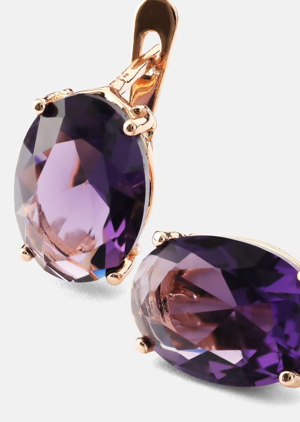Örhängen Solara Gem - Rose Guldpläterade
