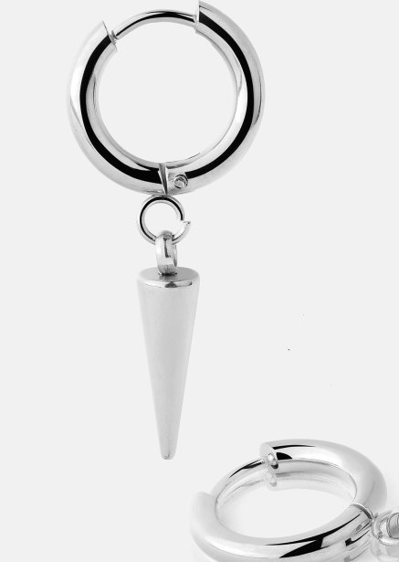 Örhänge Spike – Silverpläterat