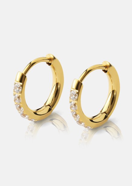 Örhänge Sparklingers - 18k Guldpläterat