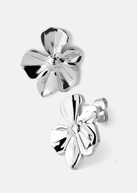 Florabella Örhängen - Silverpläterade