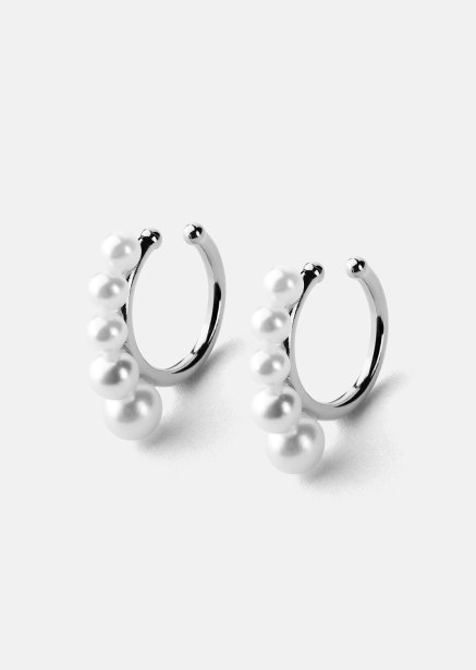 Perlina Örhängen – Silverpläterade