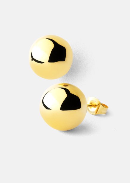 Orb Earrings - 18k Guldpläterade