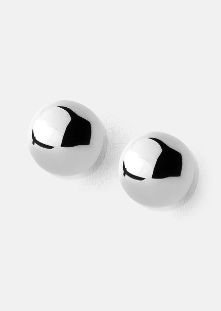 Orb Earrings - Silverpläterade