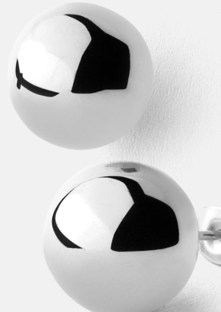 Orb Earrings - Silverpläterade