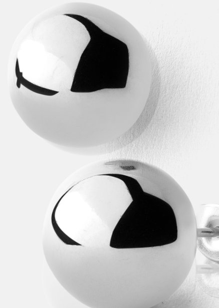 Orb Earrings - Silverpläterade