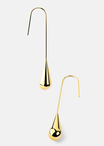 Örhänge Golden Drop Elegance - 18k Guldpläterat