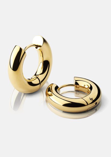 Örhängen Bold Glow – 18k Guldpläterade