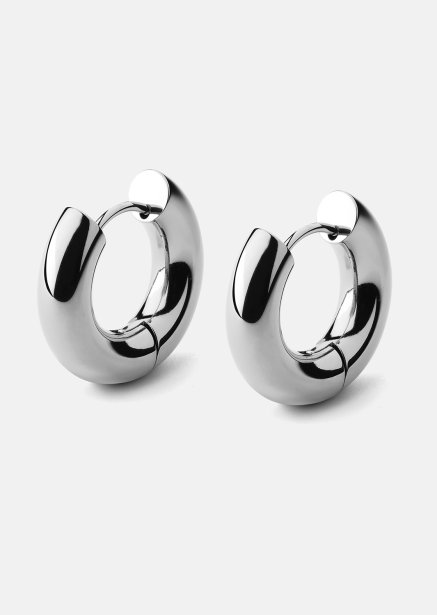Örhängen Bold Glow – Silverpläterade