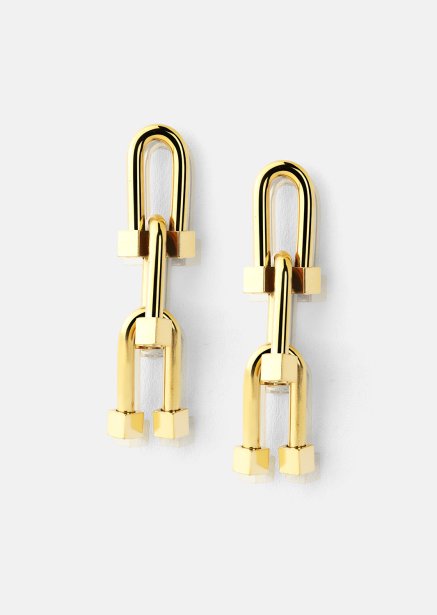 Örhängen Link Luxe – 18k Guldpläterade