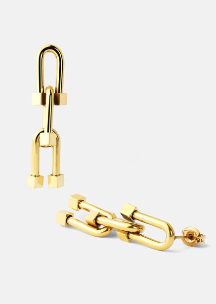 Örhängen Link Luxe – 18k Guldpläterade