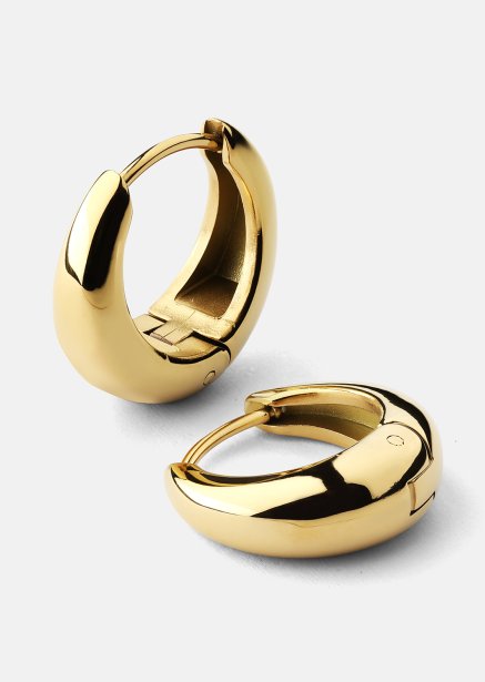 Örhängen Bold Mini – 18k Guldpläterade