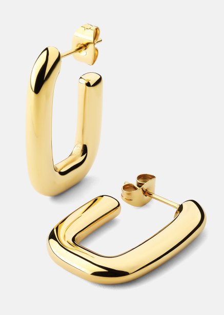 Örhänge Golden Flow - 18k Guldpläterat