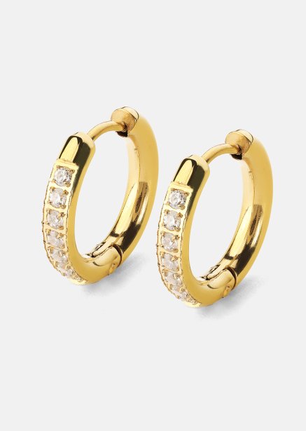 Örhängen Golden Spark – 18k Guldpläterade
