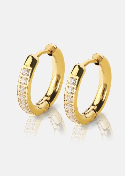 Örhängen Golden Spark – 18k Guldpläterade