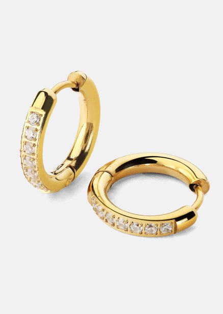 Örhängen Golden Spark – 18k Guldpläterade