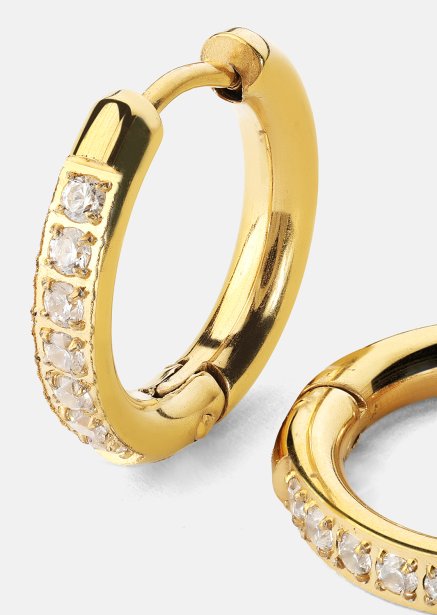 Örhängen Golden Spark – 18k Guldpläterade