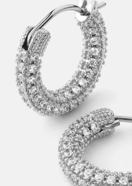 Elegans Örhänge - Silverpläterat