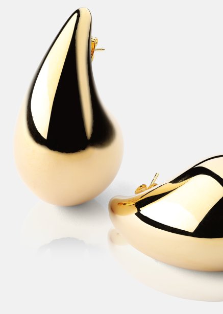 Örhänge Liquid Glow - 18k Guldpläterat