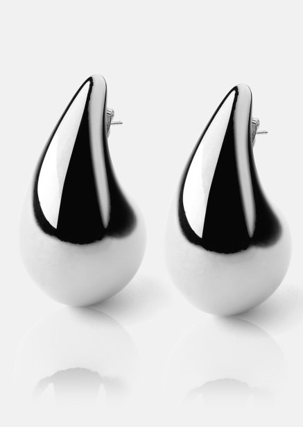 Örhänge Liquid Glow - Silverpläterat