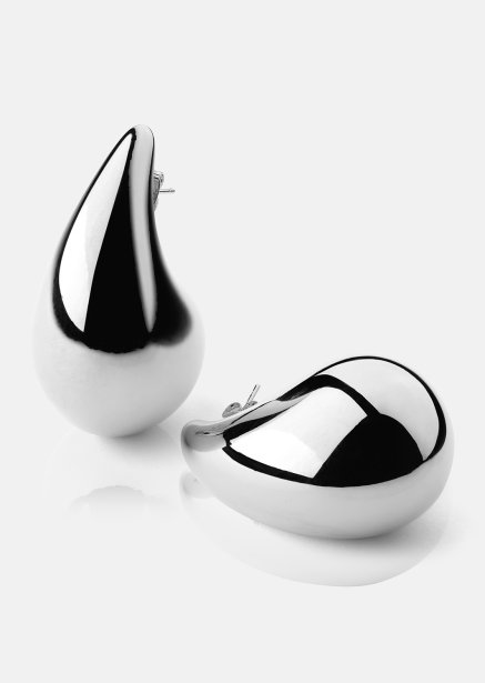 Örhänge Liquid Glow - Silverpläterat