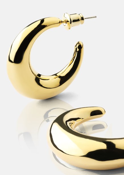 Bold Örhängen – 18k Guldpläterade