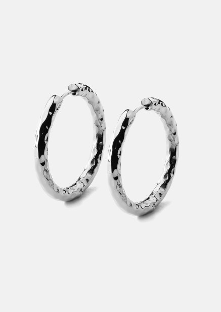 Örhänge Everyday Hoops - Silverpläterat