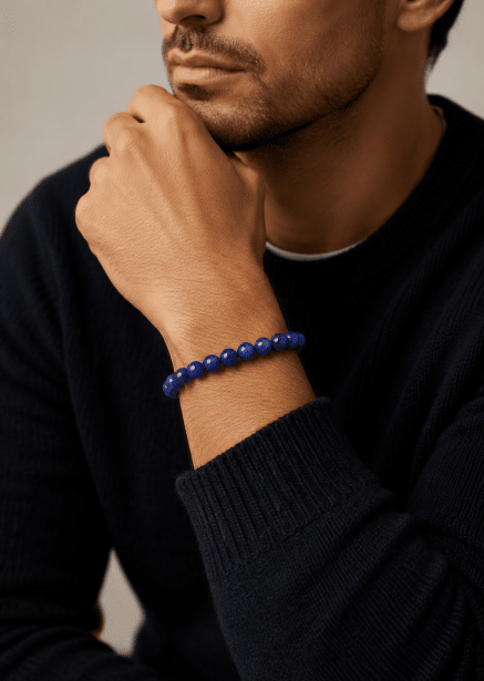 Pärlarmband Lapis Touch