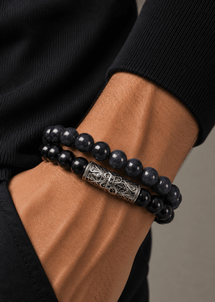 Pärlarmband Midnight Nexus