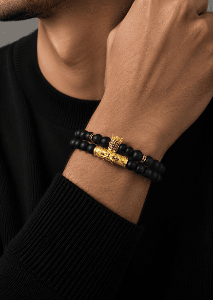 Pärlarmband Regal Ember