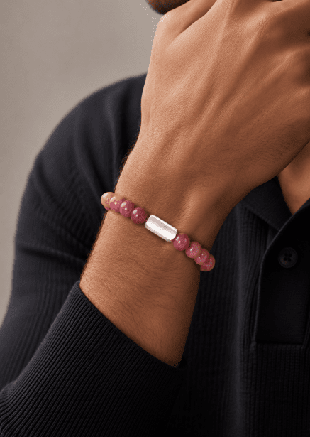 Pärlarmband Rosy Edge
