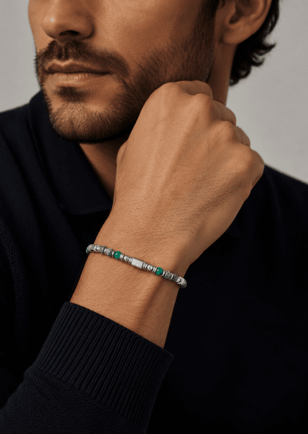 Pärlarmband Verdant Pulse