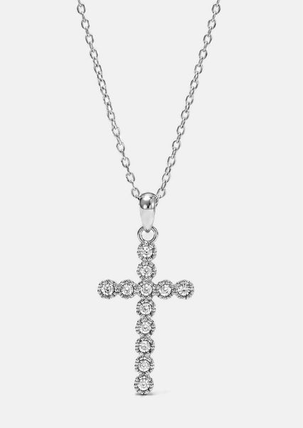 Halsband Eloria - Silverpläterat