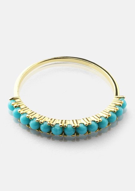 Blue Pearl Elegance Ring - 18k Guldpläterad