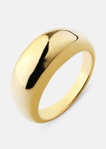 Golden Bold Ring - 18K Guldpläterad