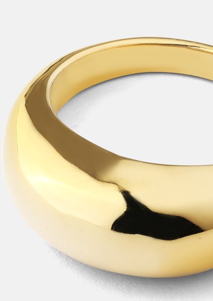 Golden Bold Ring - 18K Guldpläterad