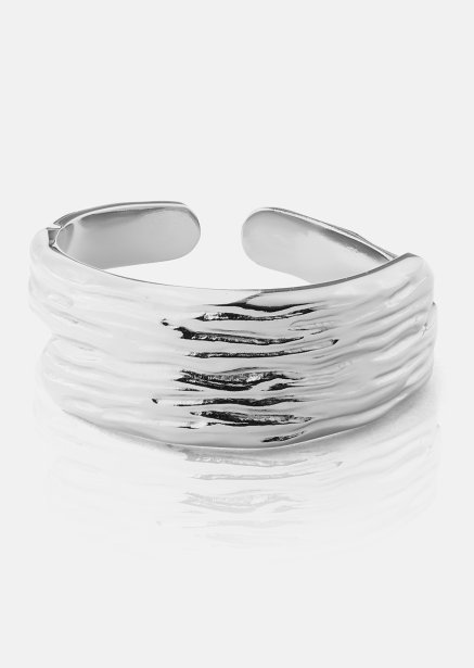 Wavena Ring - Silverpläterad