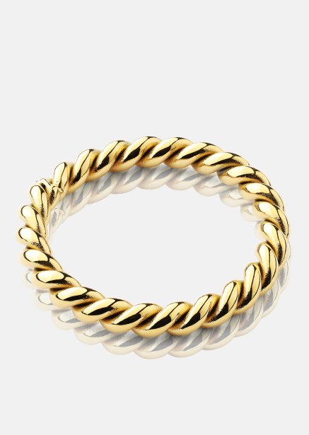 Ring Golden Twist - 18k Guldpläterad