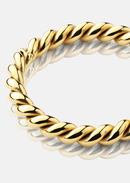 Ring Golden Twist - 18k Guldpläterad