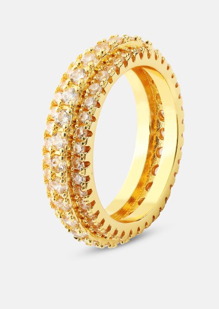 Ring Crystal Shimmer- 18k Guldpläterad