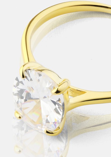 Ring Clarity - 18k Guldpläterad
