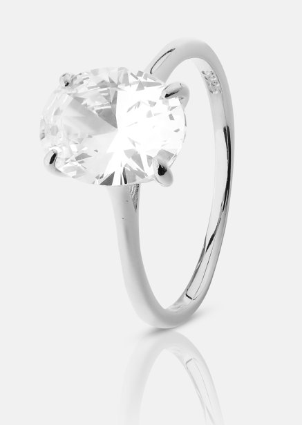 Ring Clarity - Silverpläterad