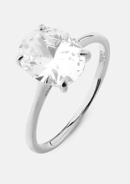 Ring Clarity - Silverpläterad