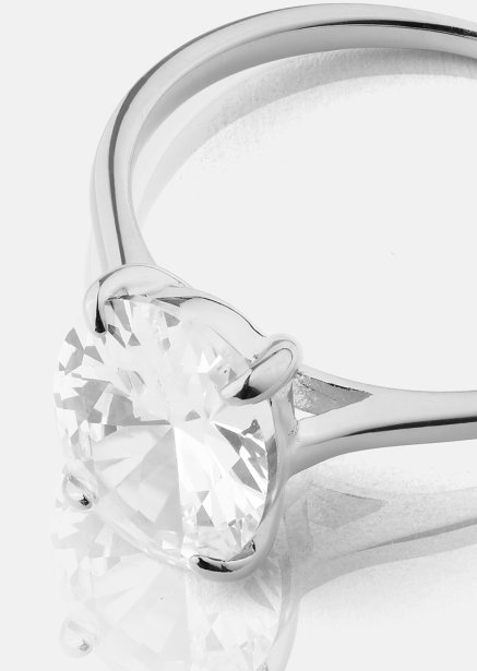Ring Clarity - Silverpläterad