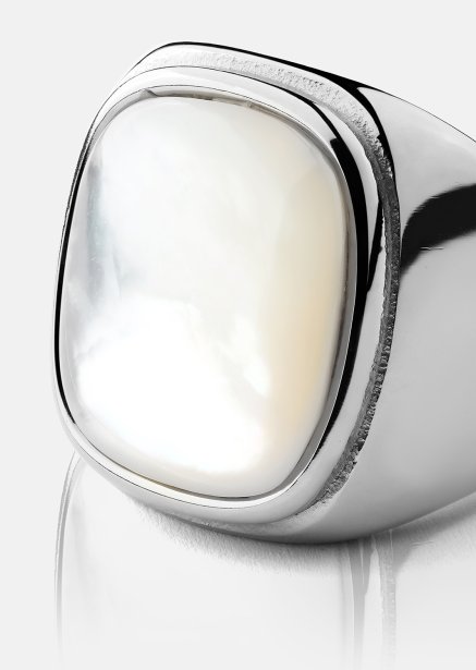 Ring Blanche - Silverpläterad