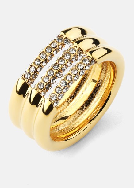 Ring Lumière- 18k Guldpläterad