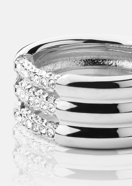 Ring Lumière - Silverpläterad